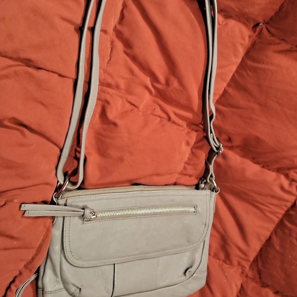 Chic Gray Crossbody Bag